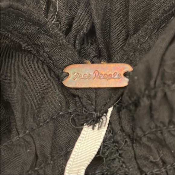 Free People Love on the Run Black Dress EUC - Picture 11 of 14